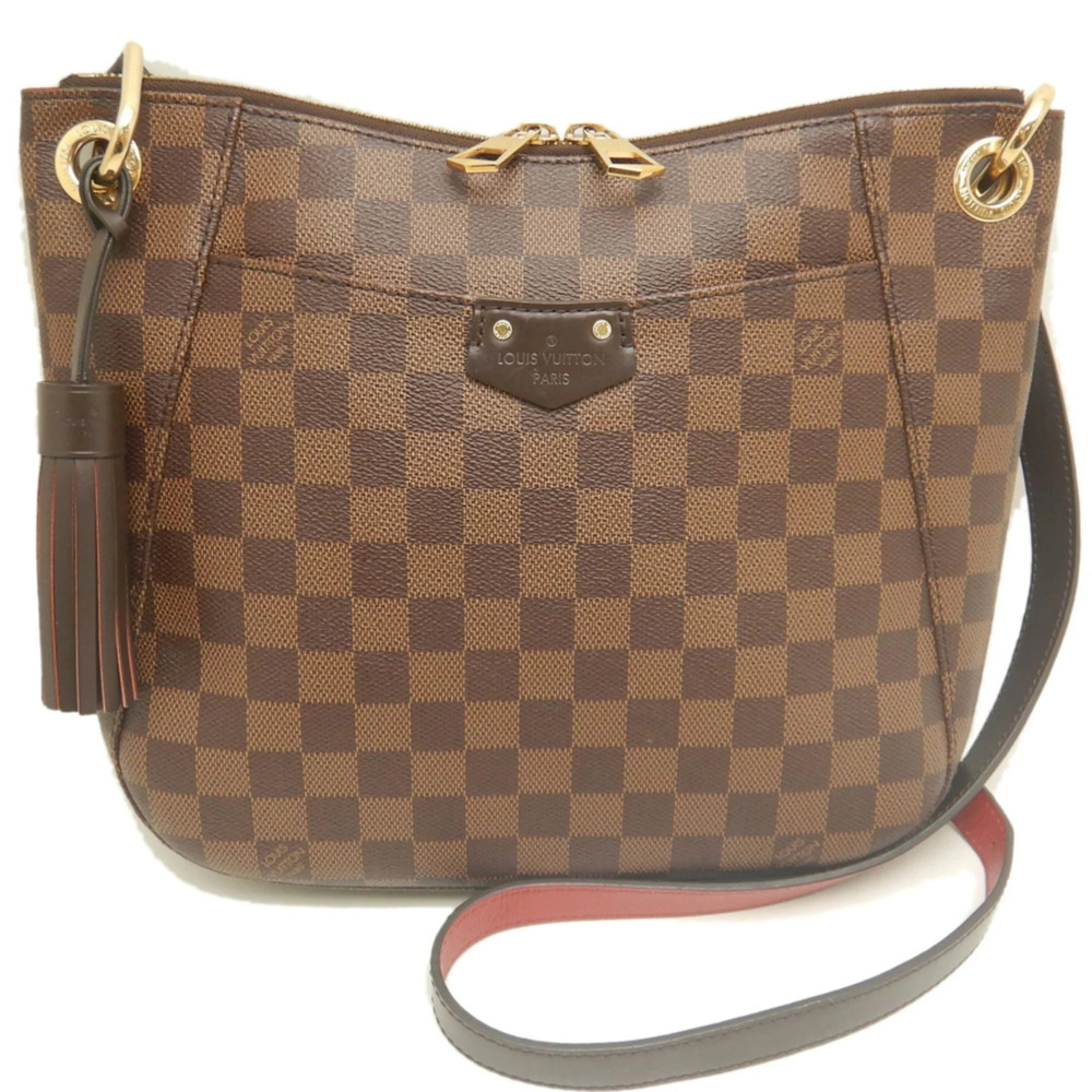 LOUIS VUITTON Authentic Brown Damier Shoulder Bag